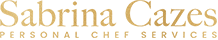 SABRINA CAZES – Personal Chef Services Logo